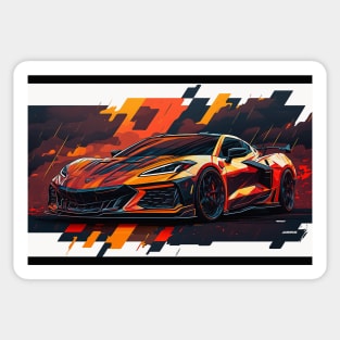 corvette c8 z06 Sticker